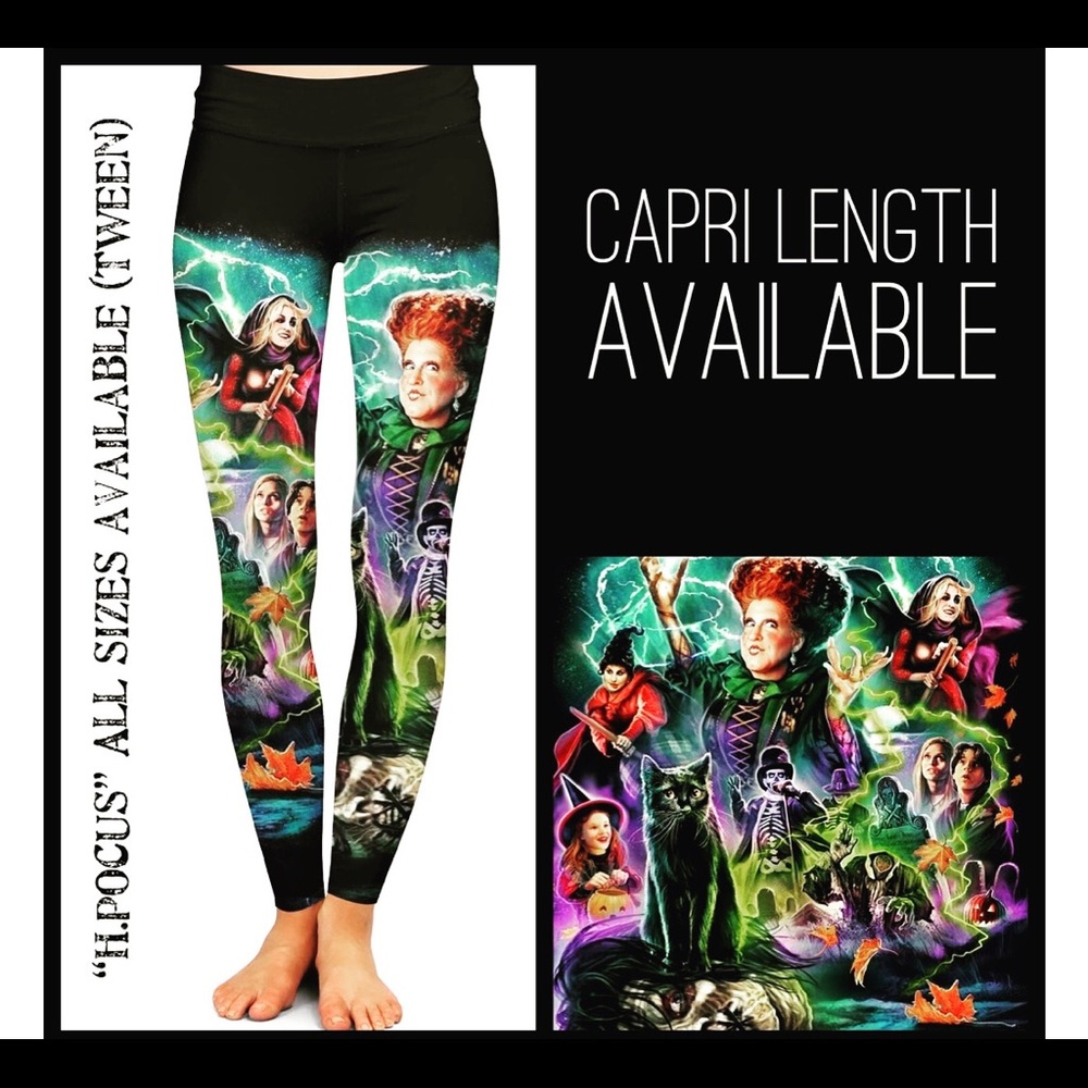 HOCUS POCUS FULL LENGTH LEGGINGS
